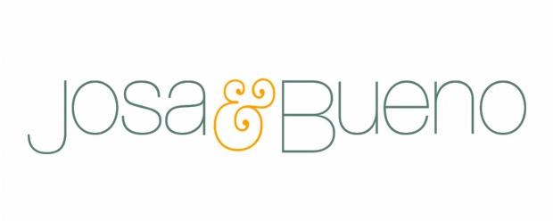 Logotipo de 'Josa & Bueno', creado por Clau Vidal Studio