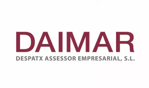 Logotipo de 'Daimar Despatx Assessor Empresarial', creado por Clau Vidal Studio
